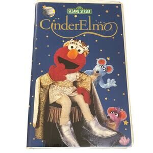 Cinderelmo Sesame Street VHS Sony Wonder 2000 y2k retro Kidcore movie film sna